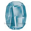 SWAROVSKI 2585 Graphic Flatback 10mm Denim Blue